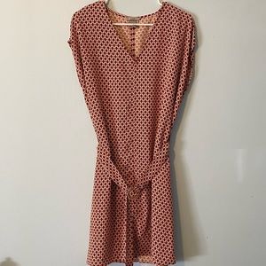 Orange & White H&M Dress